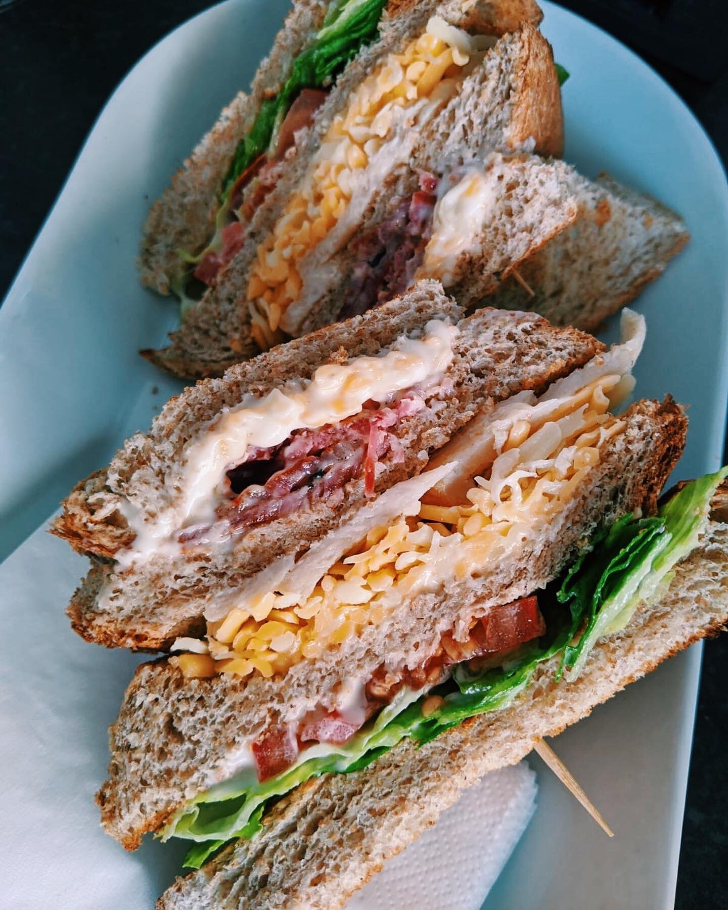 For when you&rsquo;re that bit extra hungry: triple stacked sandwiches should do the trick 🥪 
.
.
.
.
.
.
.
.
.
.
.
.
#nottingham #notts #lovenotts #indienotts #visitnottingham #cafe #hockley #cafes #breakfast #brunch #lunch #cake #coffee #cakeandco