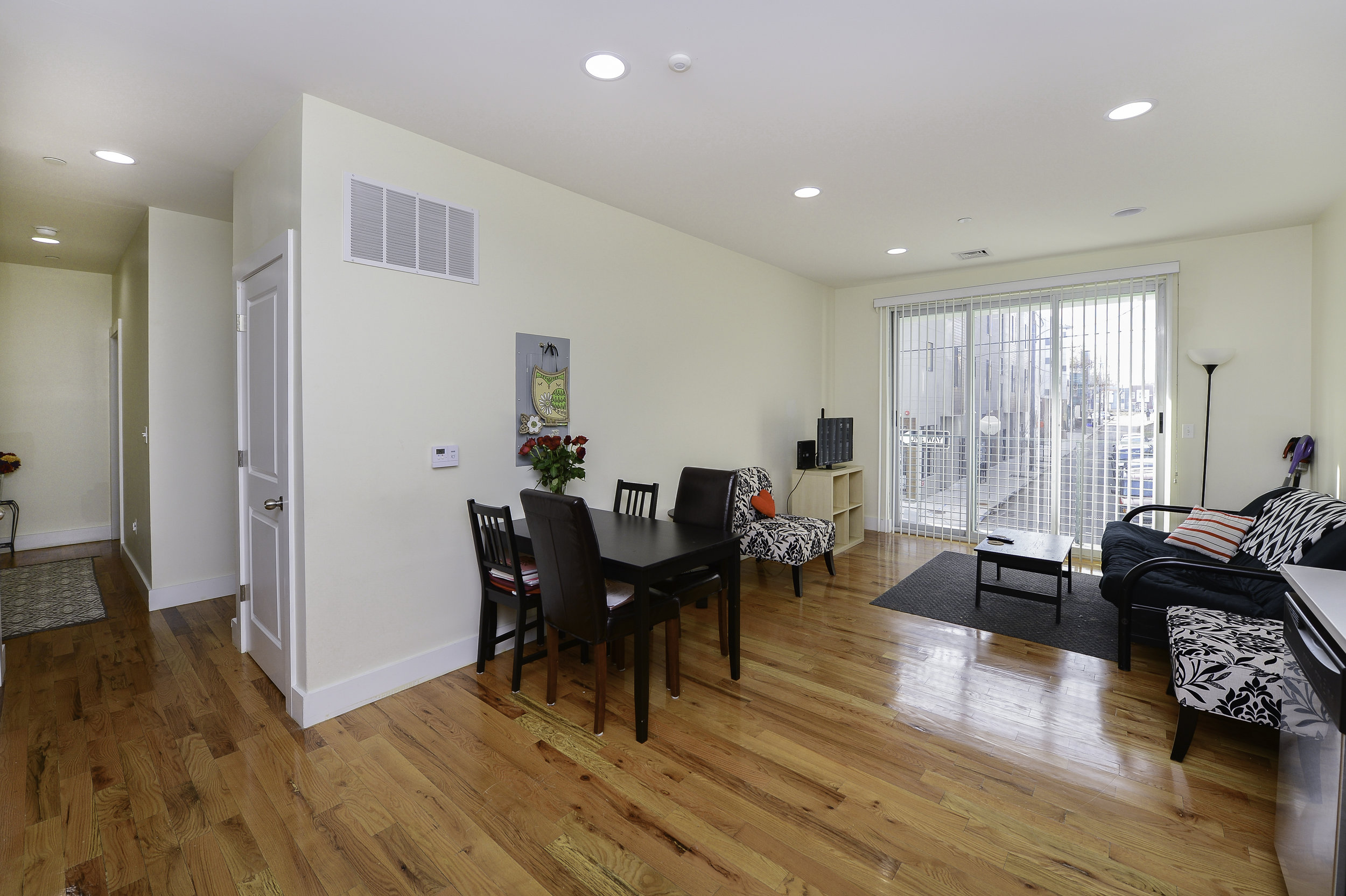 Spacious Open Floor Plan Living Room and Common Area