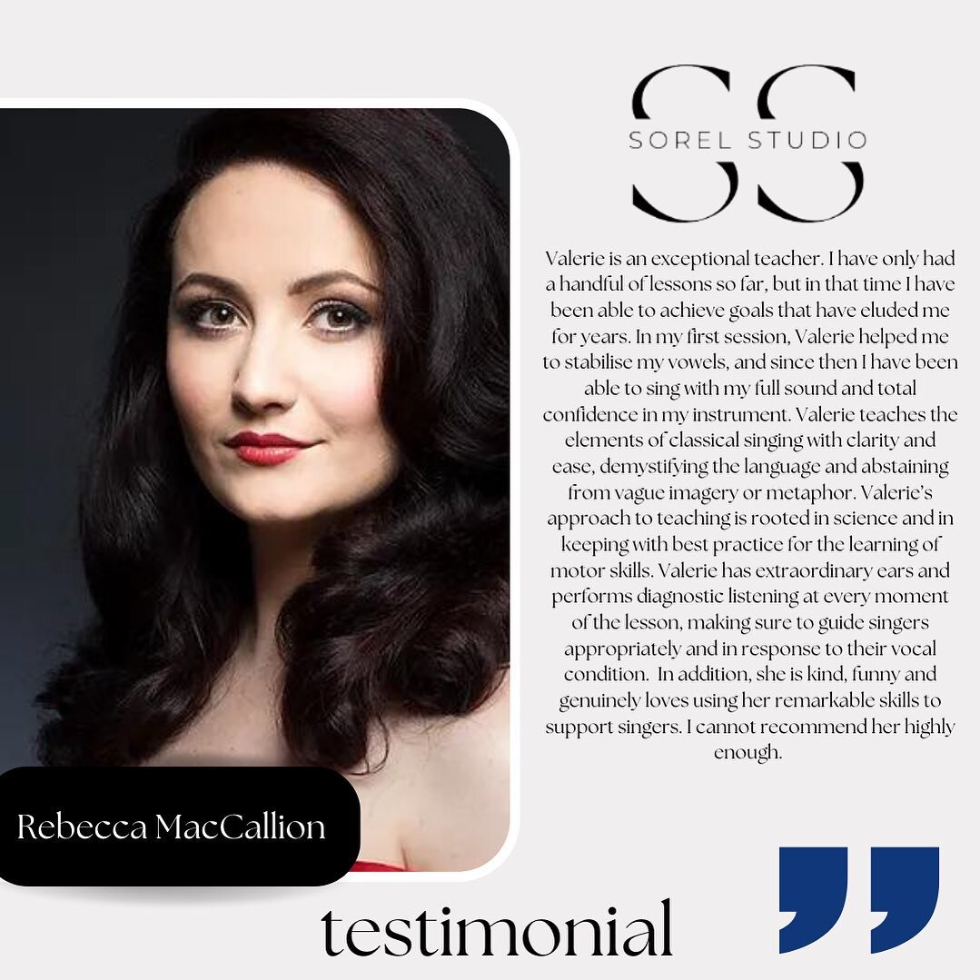 Valerie is an exceptional teacher. I have only had a handful of lessons so far, but in that time I have been able to achieve goals that have eluded me for years. In my first session, Valerie helped me to stabilise my vowels, and since then I have bee