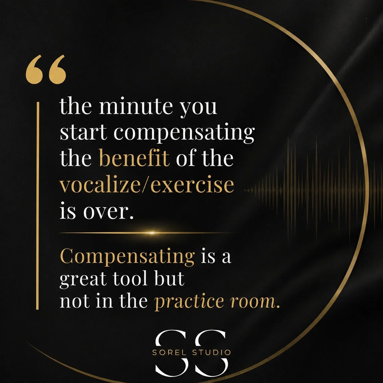 &ldquo;The goal of every vocal exercise is specific . Once compensation takes over, learning stops.&rdquo;

#VocalTechnique #PracticeSmart #HealthySinging #VocalPedagogy #VoiceTeacher #OperaSinger #ClassicalSinger #VoiceTraining #SingerLife #Professi