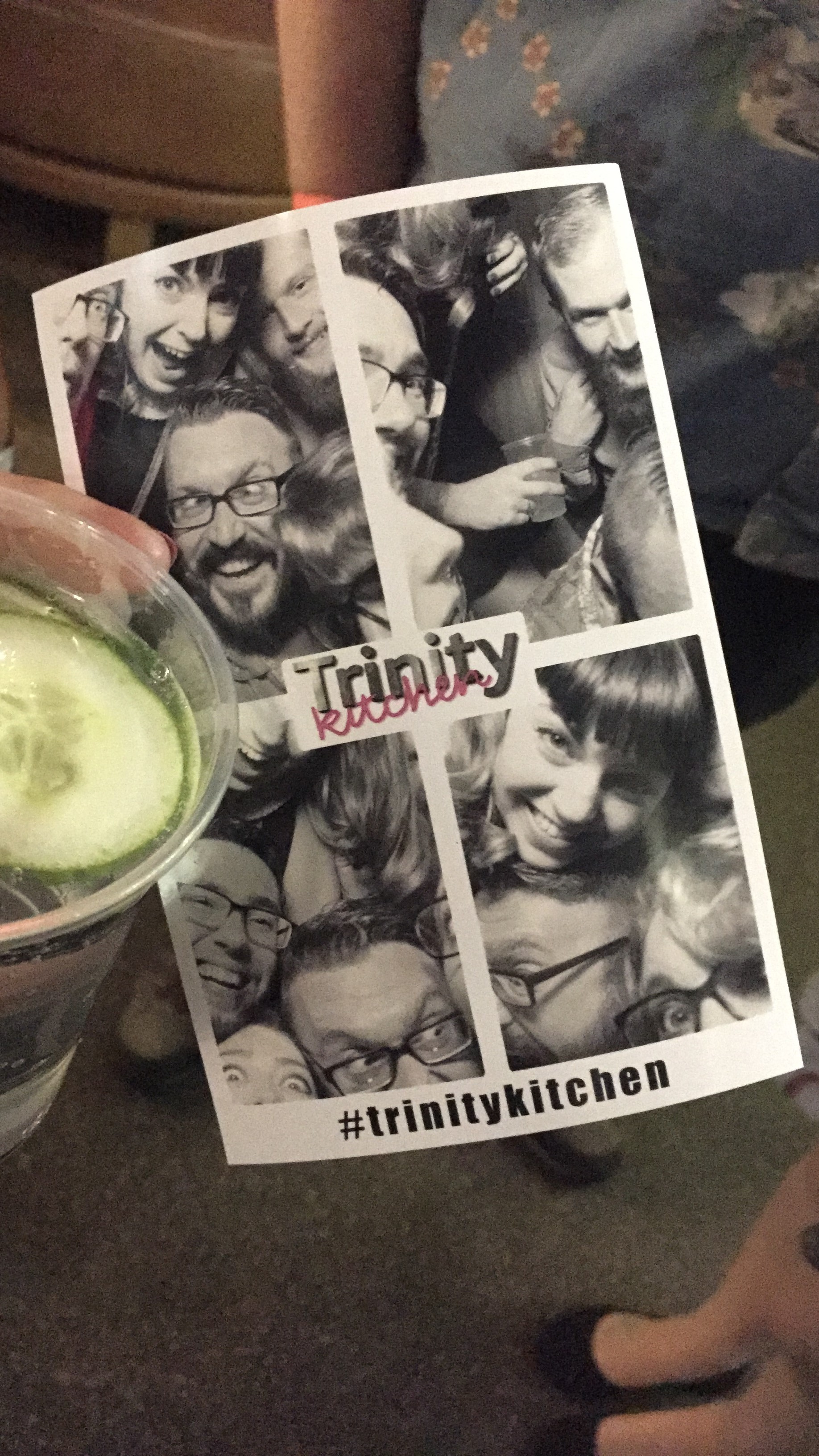 Shout out to Trintiy Kitchen for not having any mixers and serving me neat gin with cucumbers. Top idea.