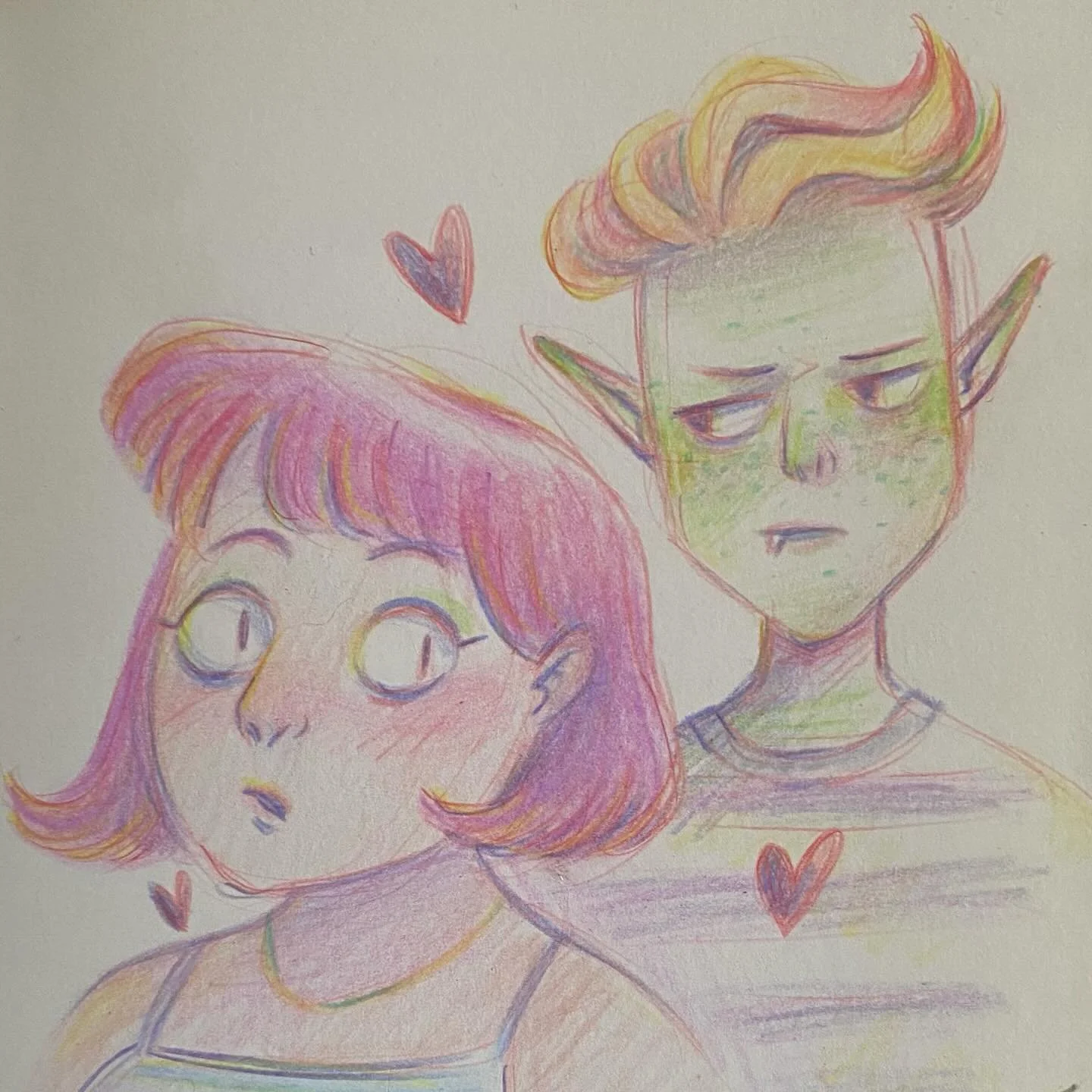Trying to take a little time to draw at the moment. With working full time, renovating a house, keeping up with friends and other commitments I have been struggling.. #Illustration #Drawing #DnD #FantasyCharacters #MyArt #ColouredPencil