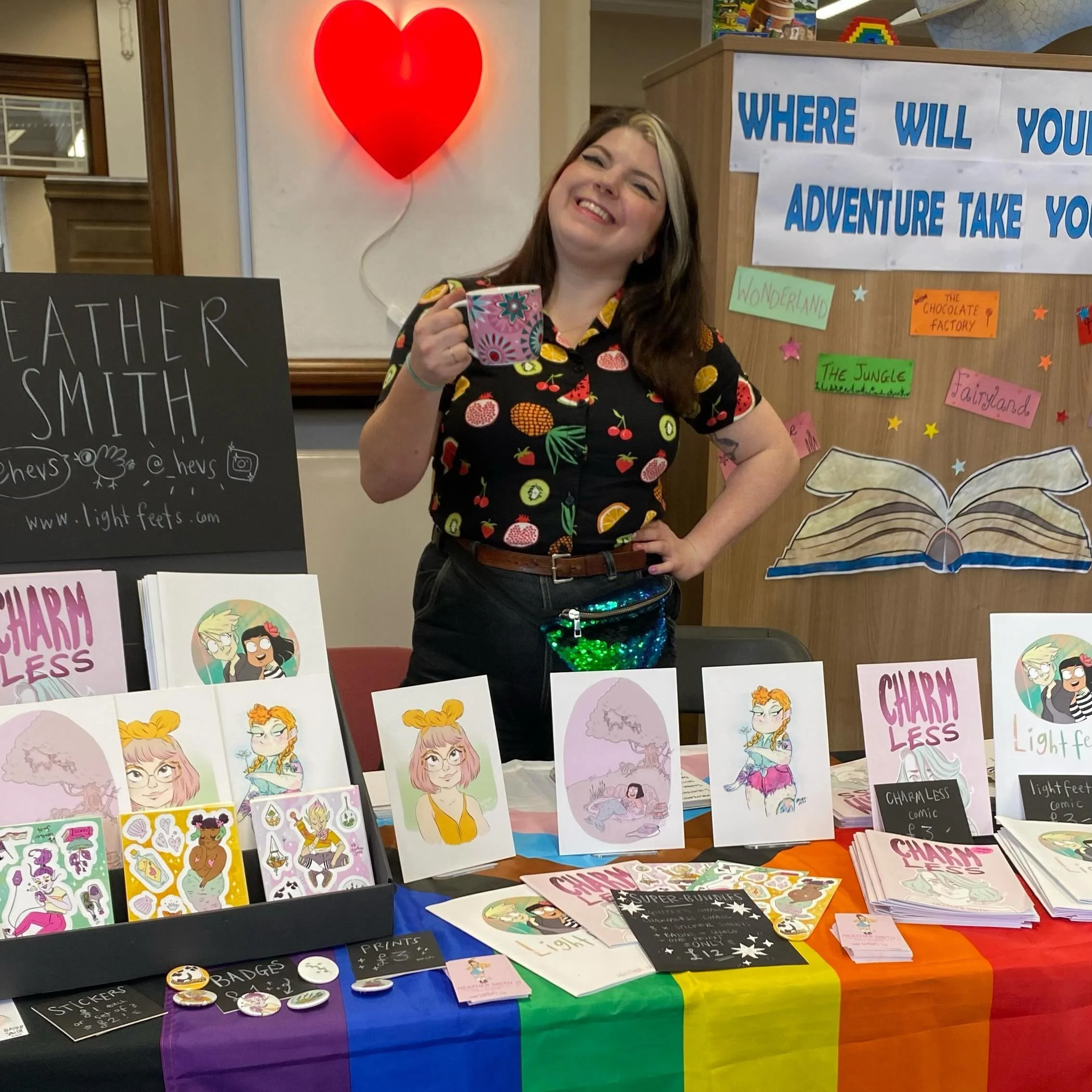 Had a good kind of Saturday at Burnley Comics Festival running a workshop, talking on a panel, and selling my stuff. 

📸 thanks @orionisanxious for the pics and company 

#ComicFestival #BurnleyComicsFestival #LancashireLibraries #ComicCons