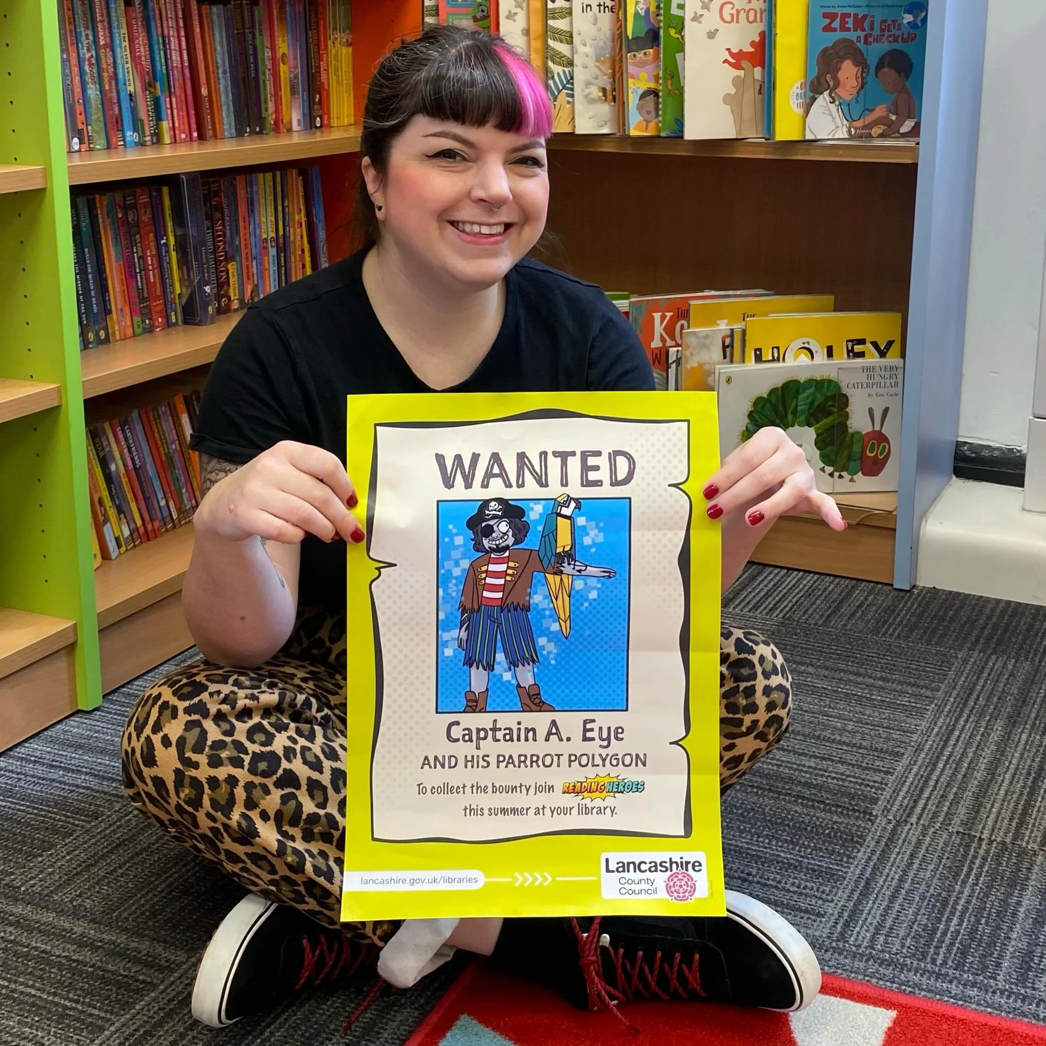 Starting to see posters popping up for Lancashire Reading Heroes, the children&rsquo;s summer reading scheme from Lancashire Libraries. This is the fourth year I have illustrated their comic! Look out for it from July and keep reading! #LancashireRea