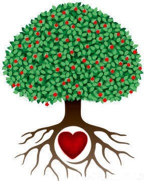 tree with heart