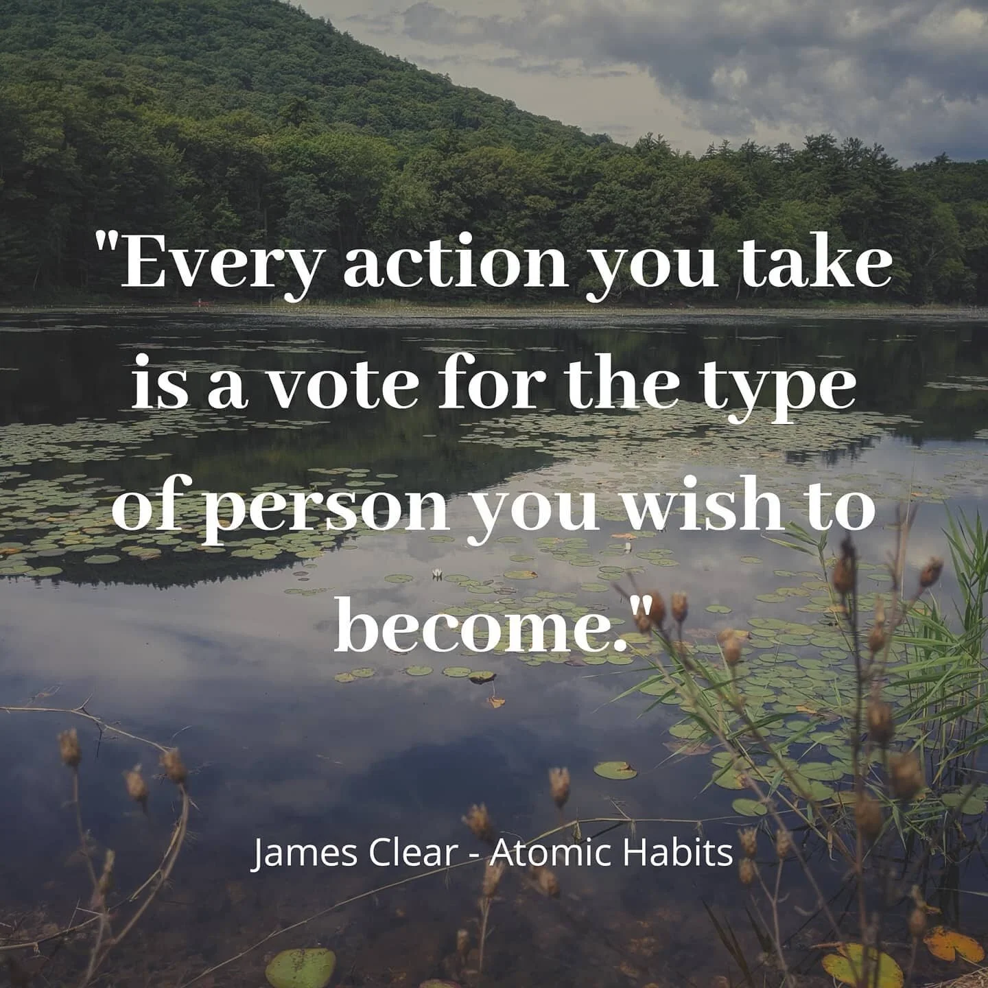 Highly recommend the book Atomic Habits by @jamesclear . This lesson really resonated with me 😀