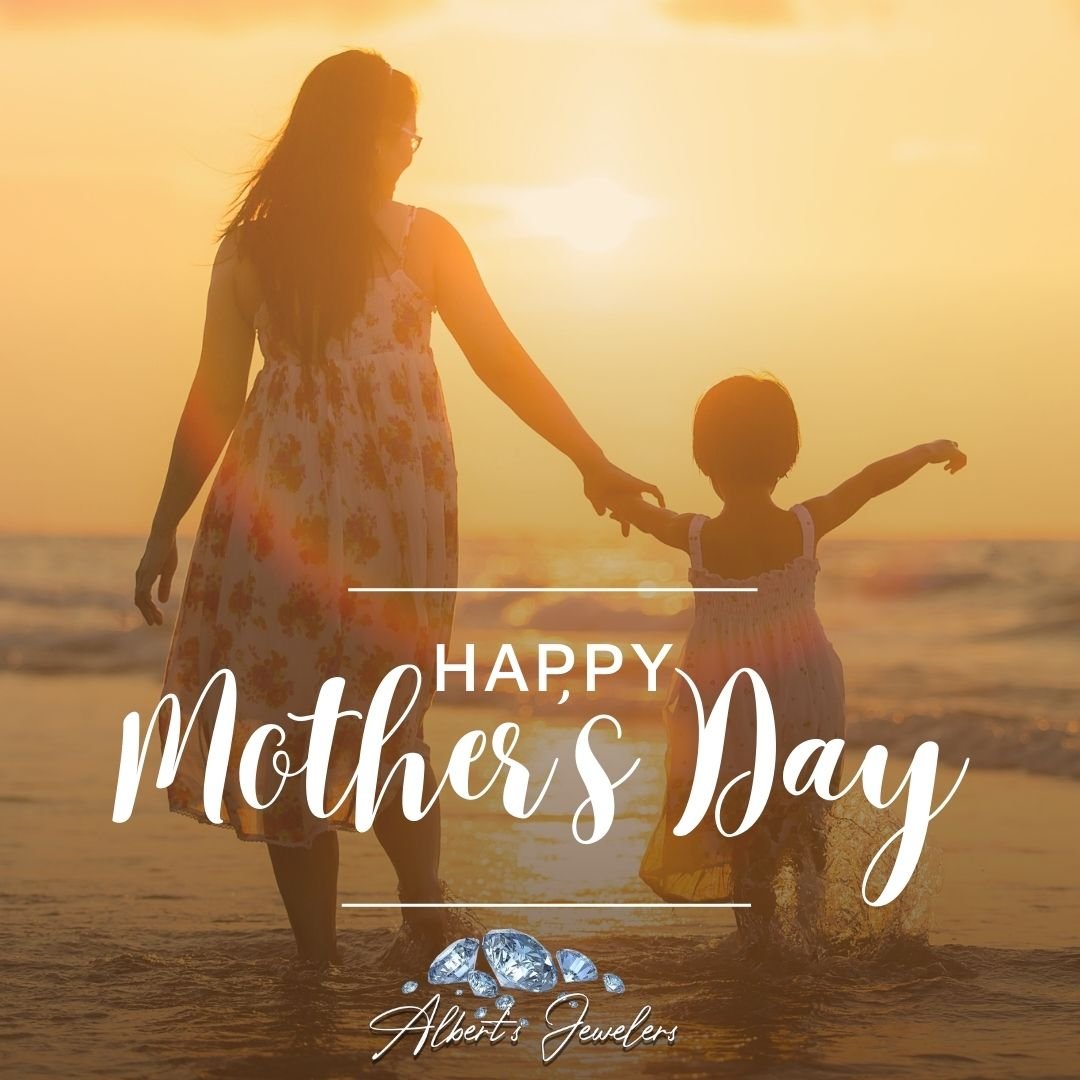 🌸 Happy Mother's Day to all the incredible moms out there! 🌷 Today, we celebrate the strength, love, and endless sacrifices you make for your families. 💖 From all of us at Alberts Jewelers, thank you for being the heart of our community. May God c