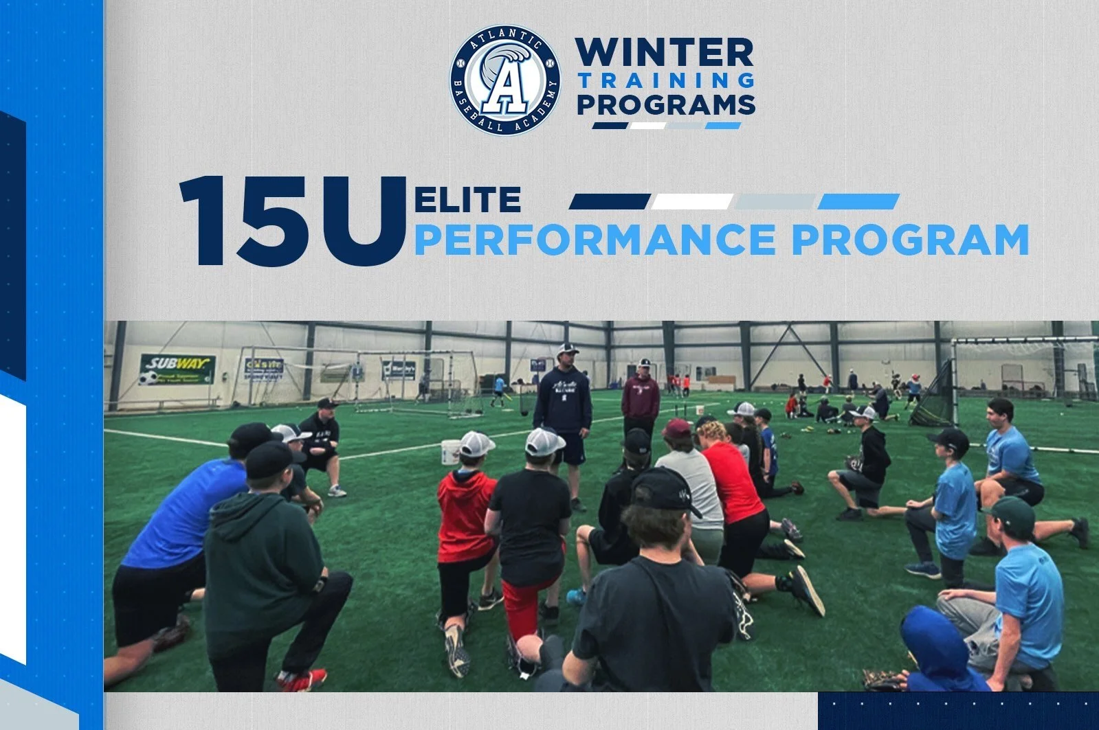 15U Elite Performance Program (Ages 15 & Under) — Atlantic Baseball Academy