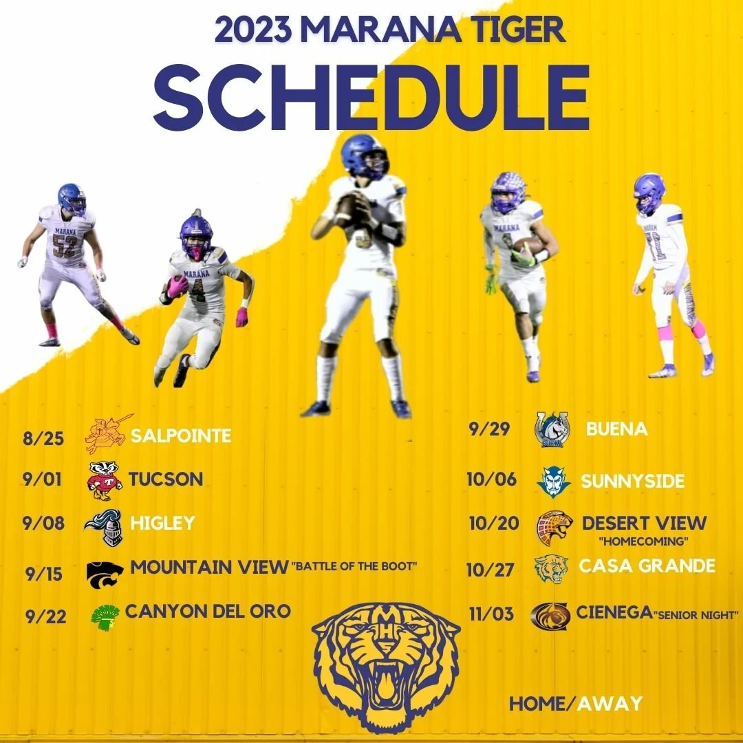 Football Schedule Marana Tigers football-schedule-marana-tigers