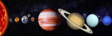 colored image of planets