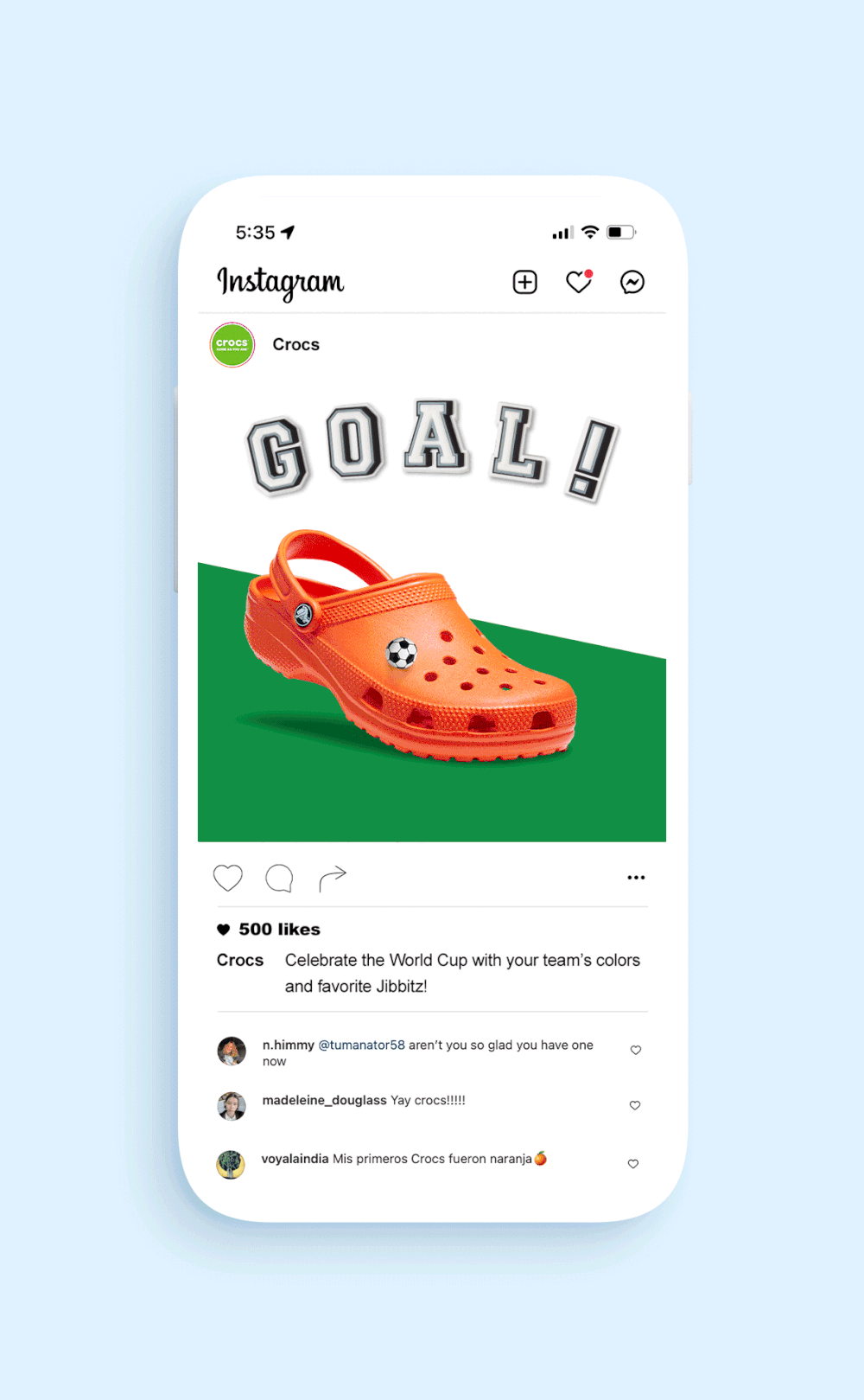 Crocs Email Design — Sara Clinton