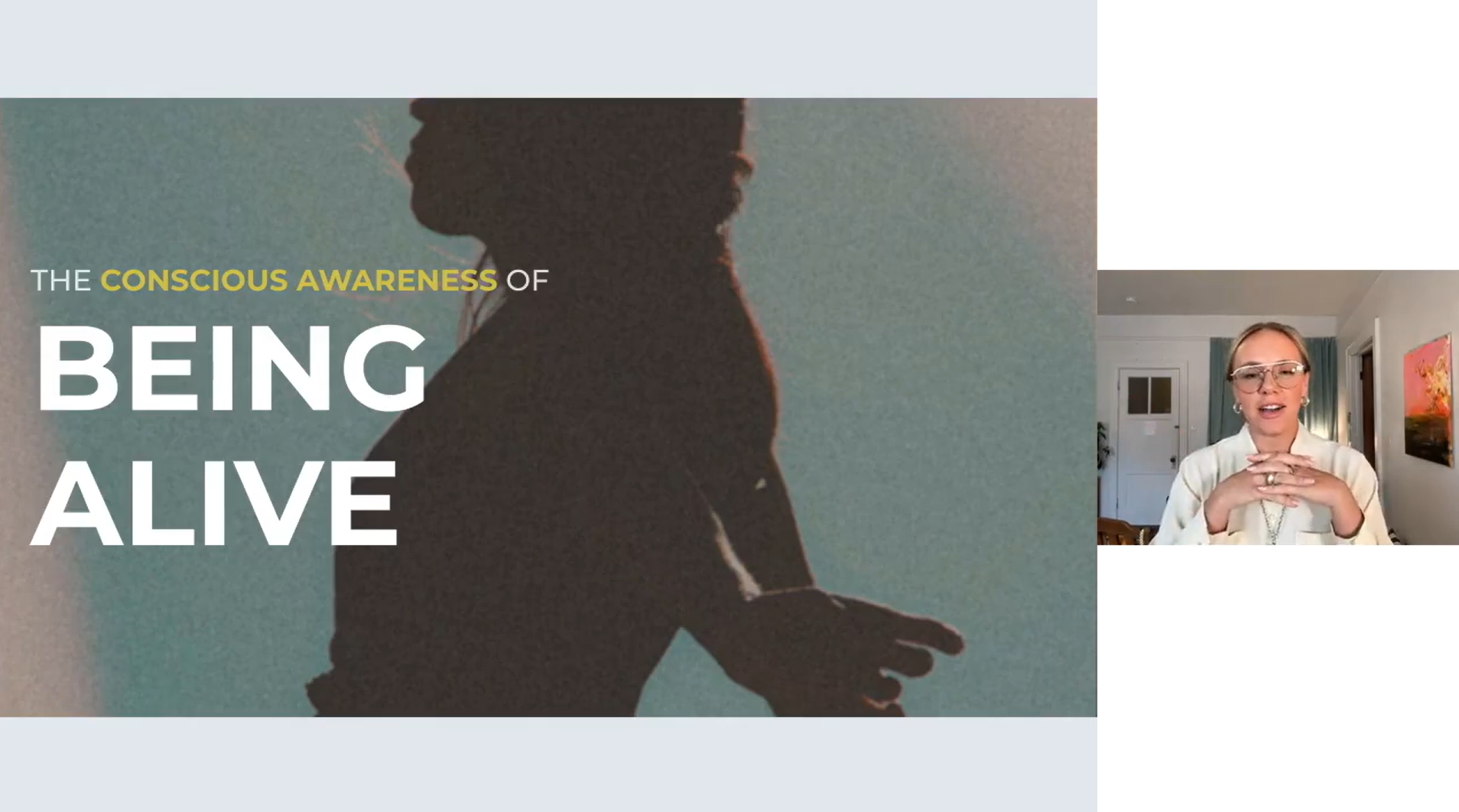2026 Masters Research Project: The Conscious Awareness of Being Alive