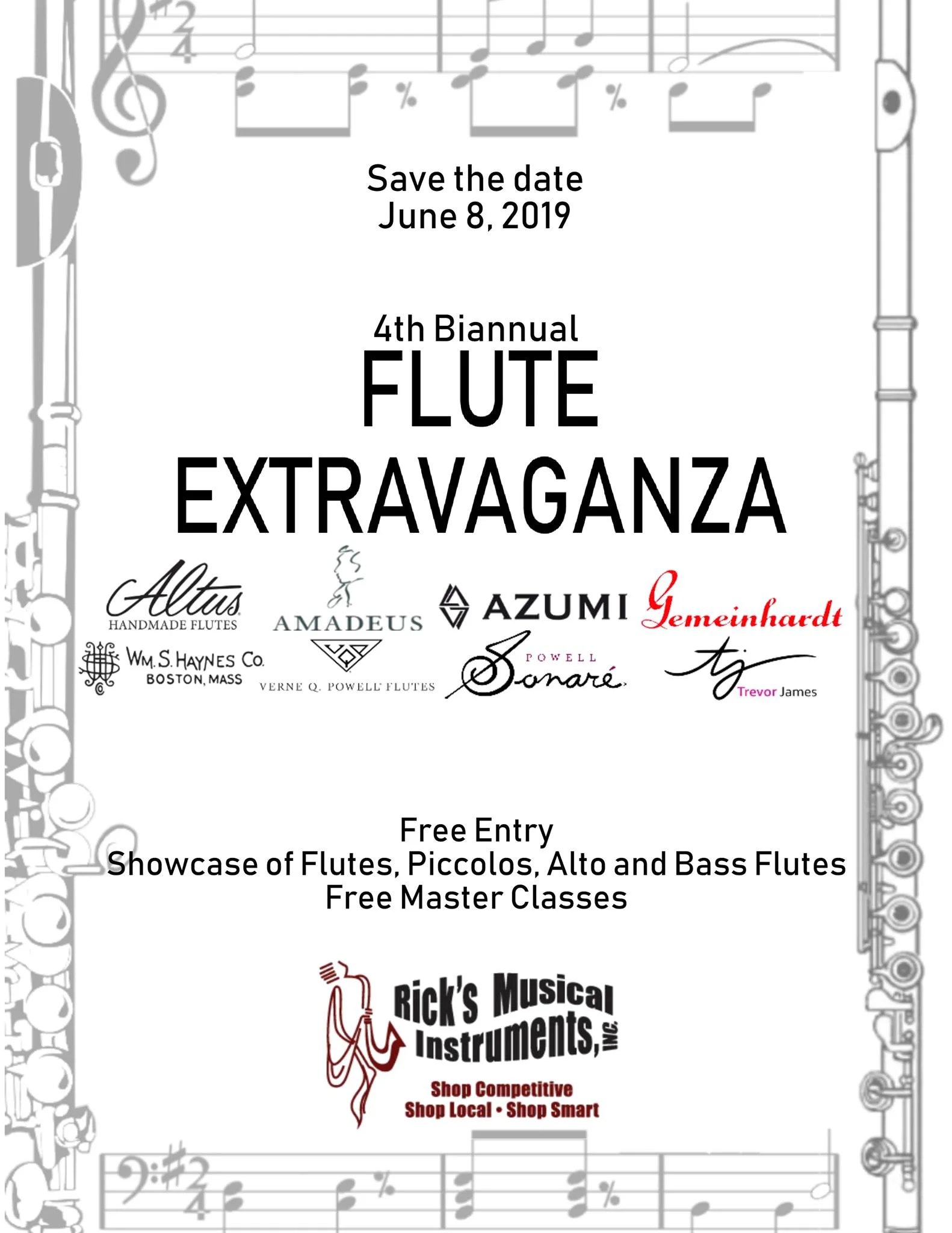 Flute Extravaganza - Masterclass