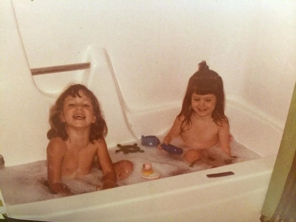 As children, my cousin and I told other kids we were twins. When we confessed the truth, they wouldn't believe us. As lies go, this one was relatively benign. Colorado c. 1980.
