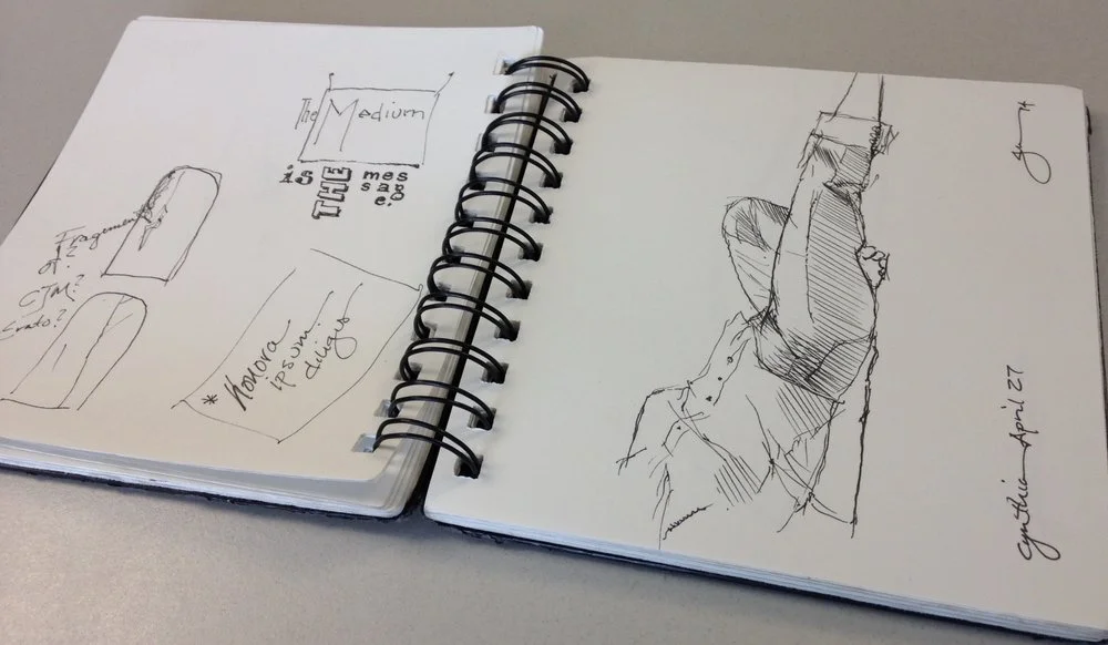 Jon C. Lundell's sketchbook. September 29, 2014.