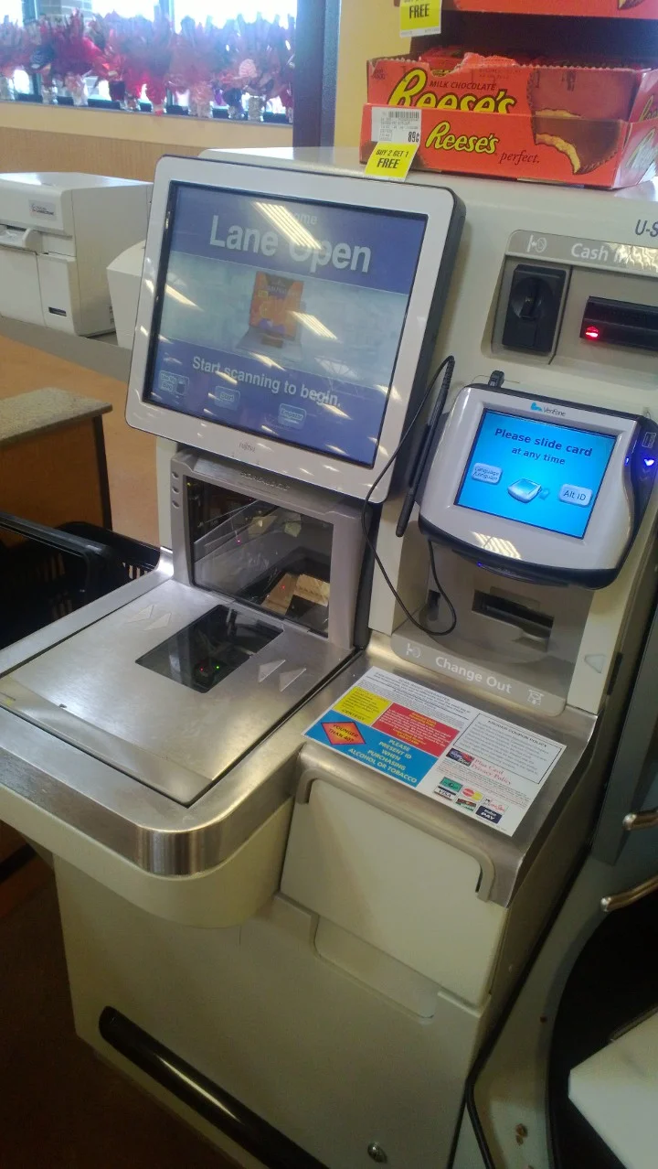 The self-checkout terminal I've mastered. January 2013.