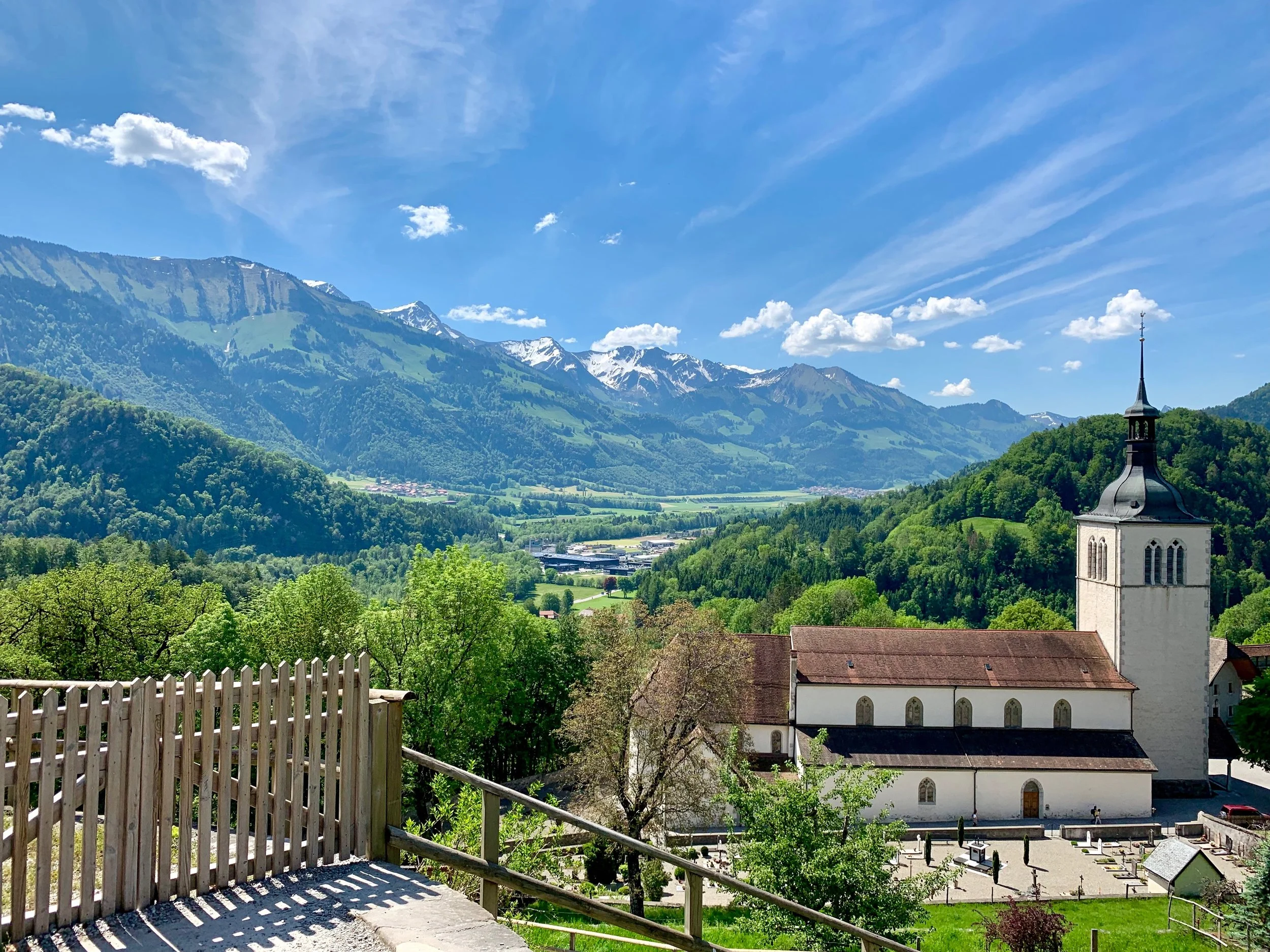 Lunchtime in Gruyères