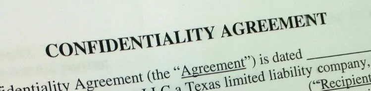 Confidentiality agreement for FrogDog. January 2013.