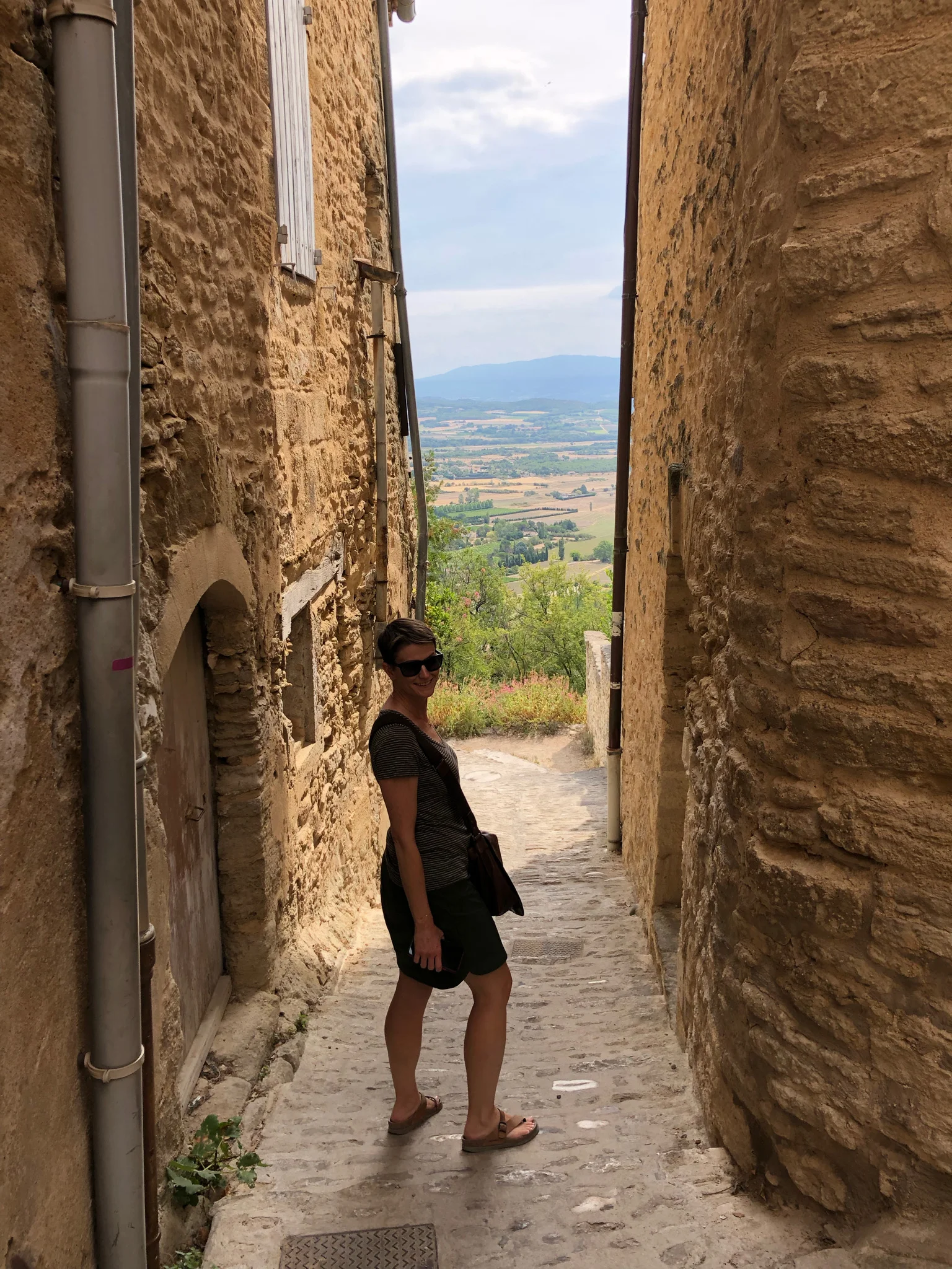 Me in Gordes, France. August 22, 2019.
