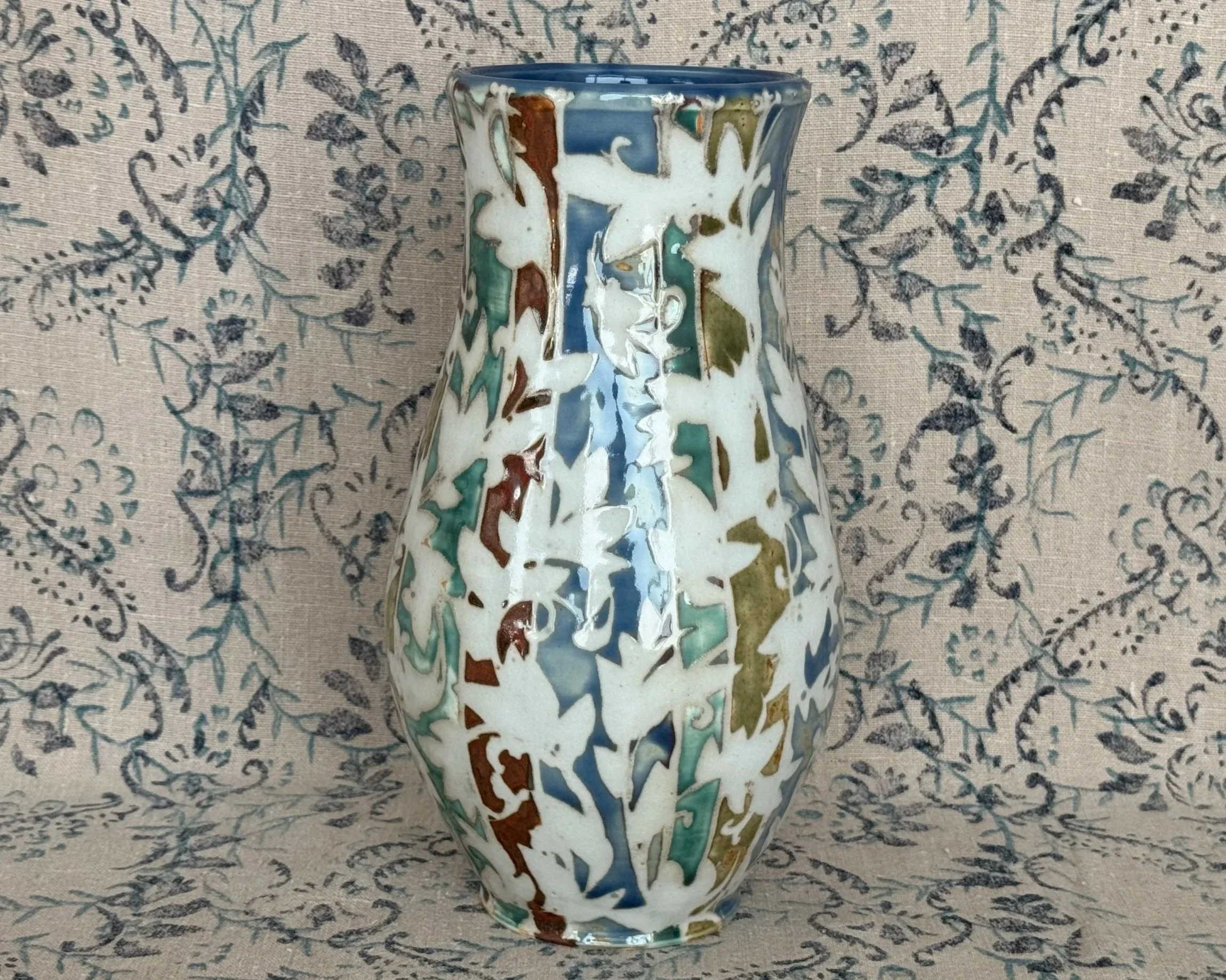 Painted Porcelain Vase #1