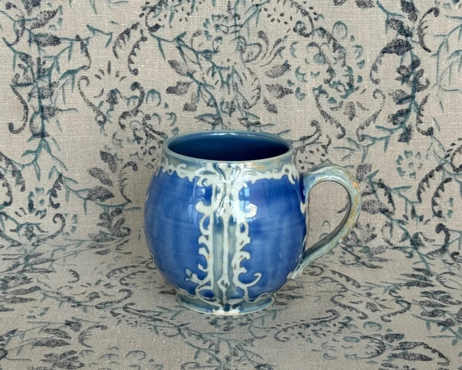 Painted Porcelain Mug #3