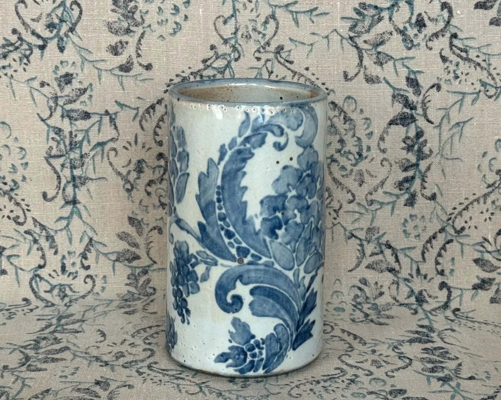 Indigo Collection Cylinder Vase #1