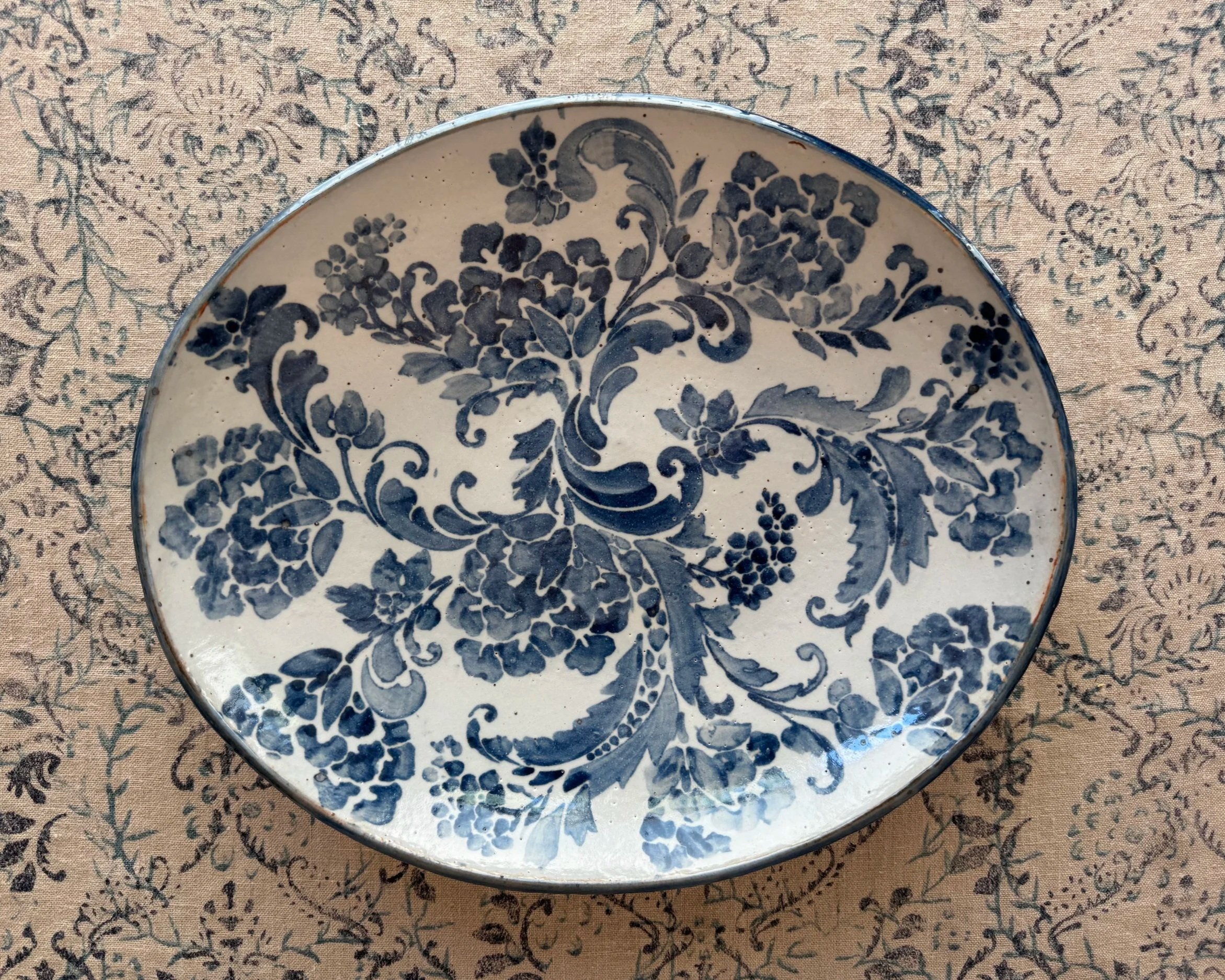 Indigo Collection Simple Oval Server