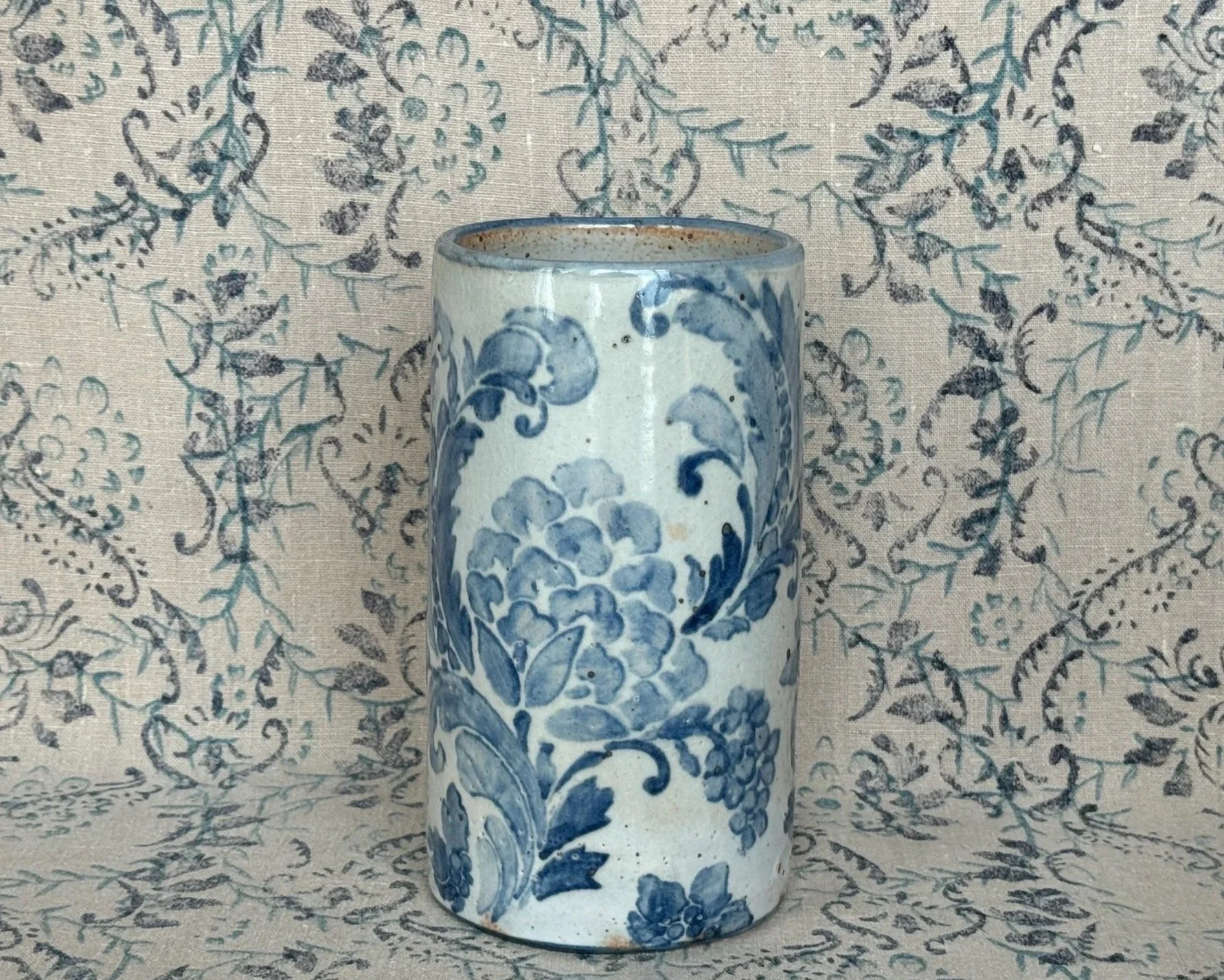 Indigo Collection Cylinder Vase #4