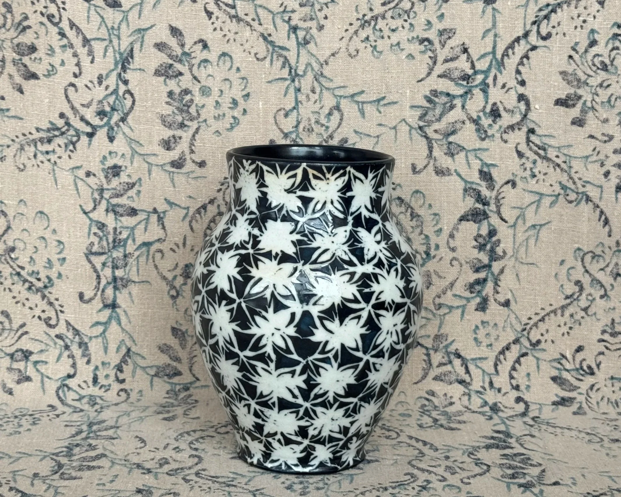 Painted Porcelain Vase #3