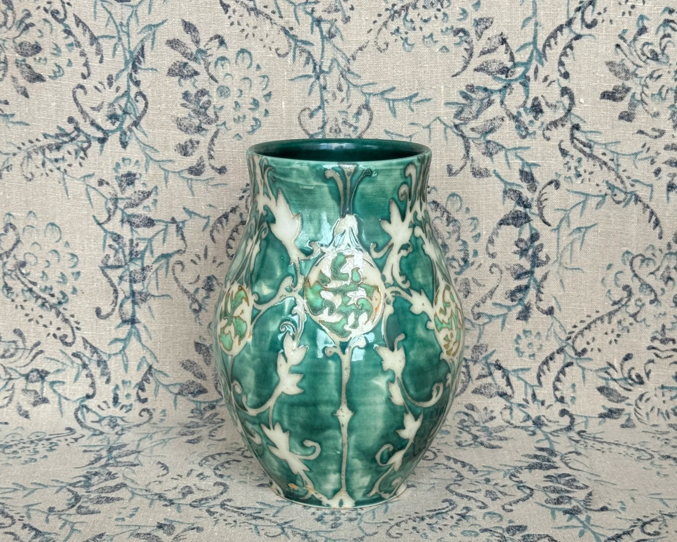 Painted Porcelain Vase #2