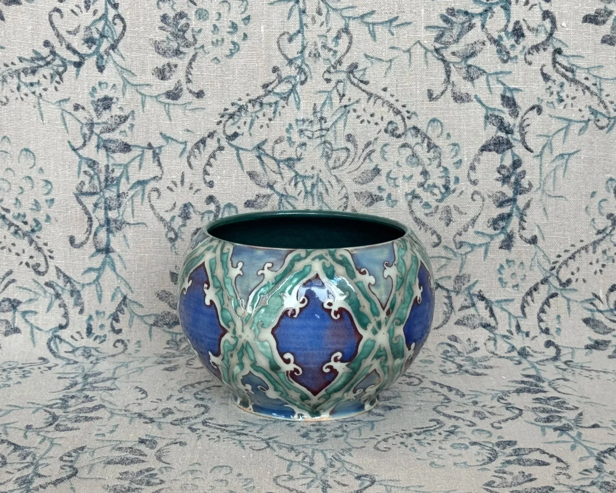Painted Porcelain Bowl #2