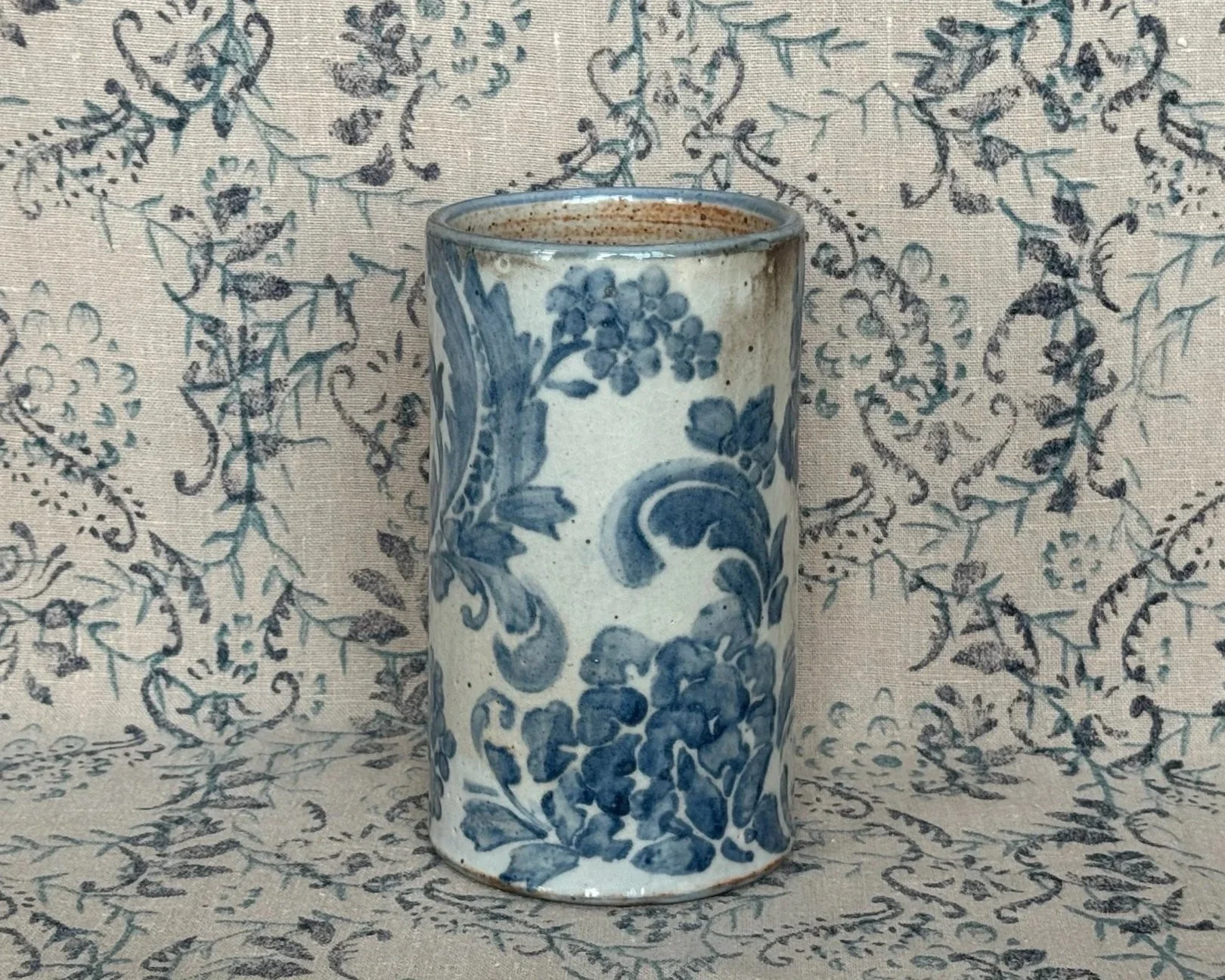 Indigo Collection Cylinder Vase #6