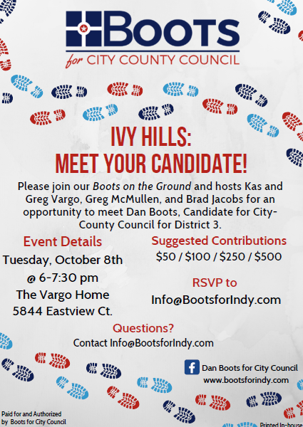 October 8th Meet &amp; Greet