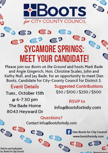 October 15th Meet &amp; Greet