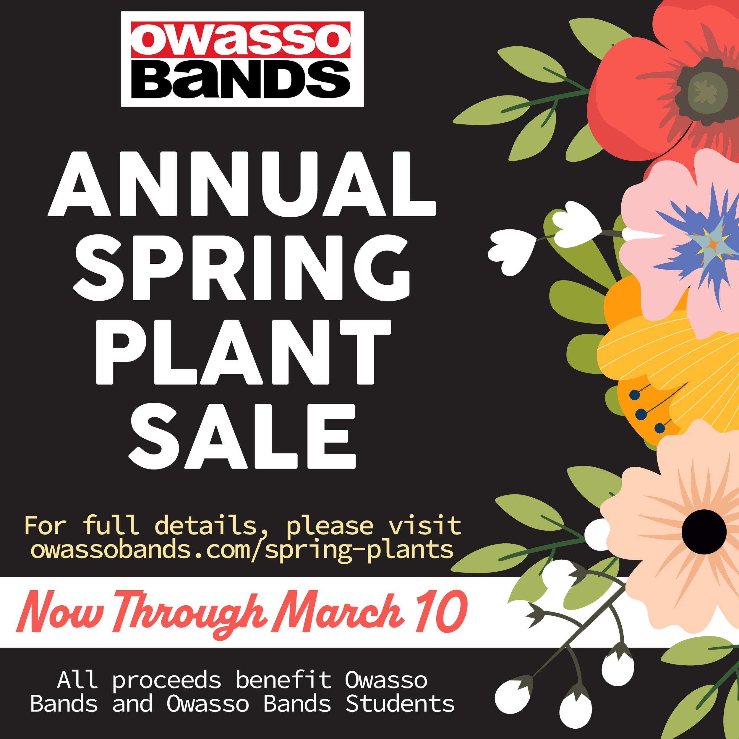 Spring Plant Sale Begins