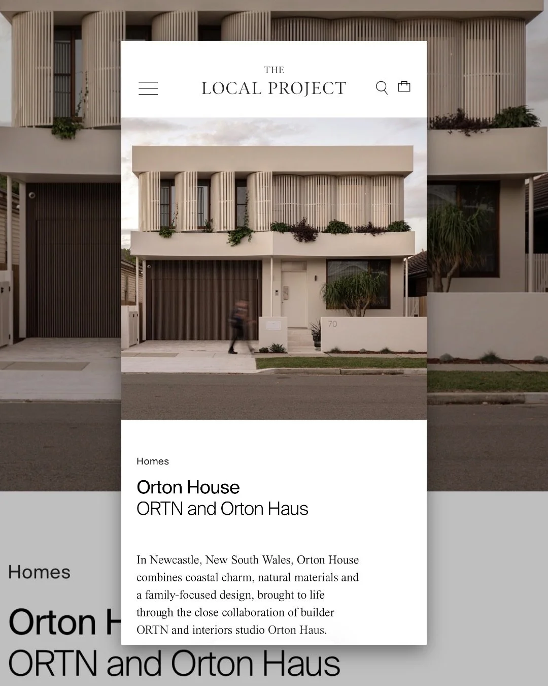 Well, this is a bit special 🤍

Our house has been featured on @thelocalproject 🙌🏼

A whole lot of love, hard work and very talented humans helped bring this one to life. It was a labour of love, but also so much fun. Feeling very grateful to see h