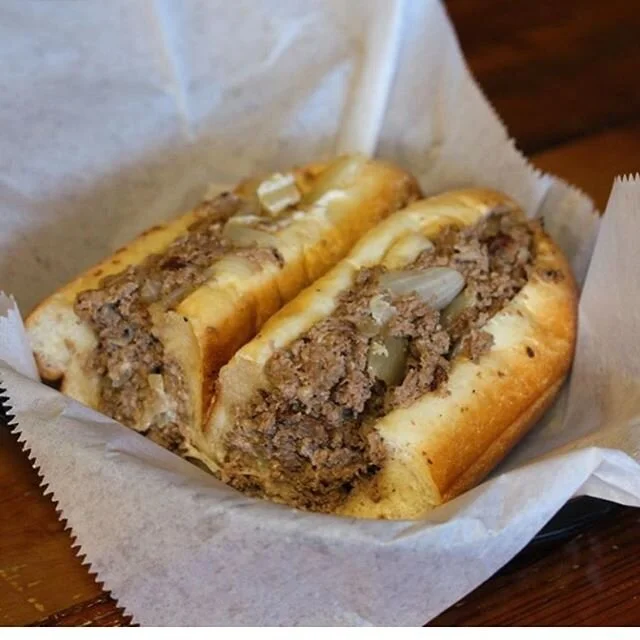 We love to see customer photos! 📸 Our delicious Cheesesteak posted by @sacsneateats. Check out his page then order yourself a cheesesteak from Hog Island! 
#hogisland #hogislandsteaks #cheesesteak #phillycheesesteak #philly #foodblogger #phoenixvill