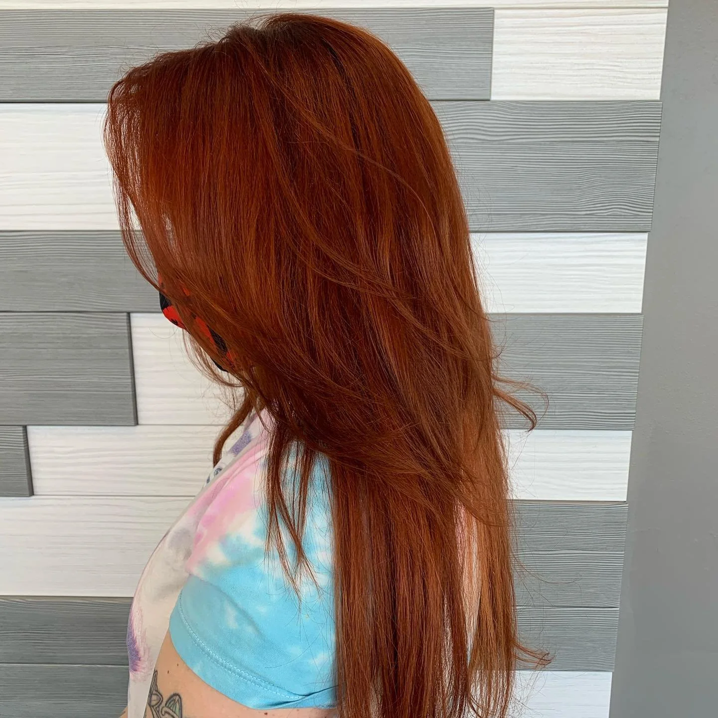 Kim possible vibes🔥🔥 #redhair  #fire #machinetiedwefts #hotheadshairextensions #extensions #dreamhair #aloxxicolor #kimpossible #