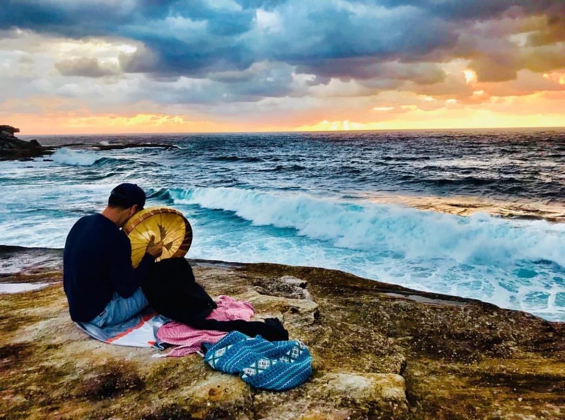 drumming at sunrise.jpg