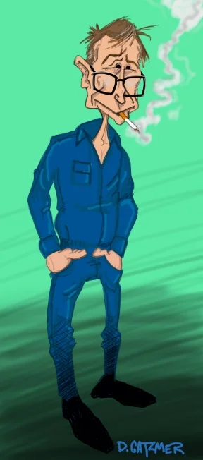 Janitor on smoke break