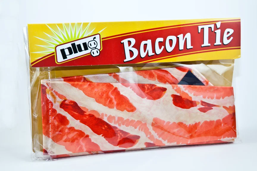 Bacon tie. 