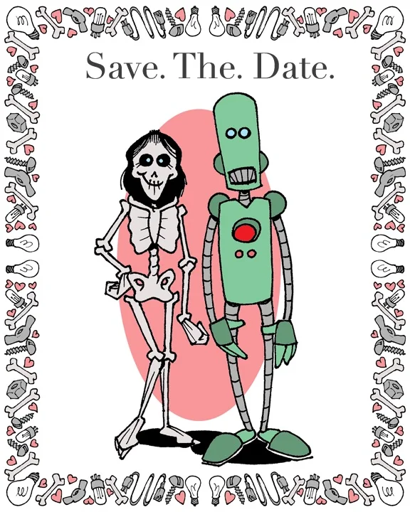My wedding invitations.
