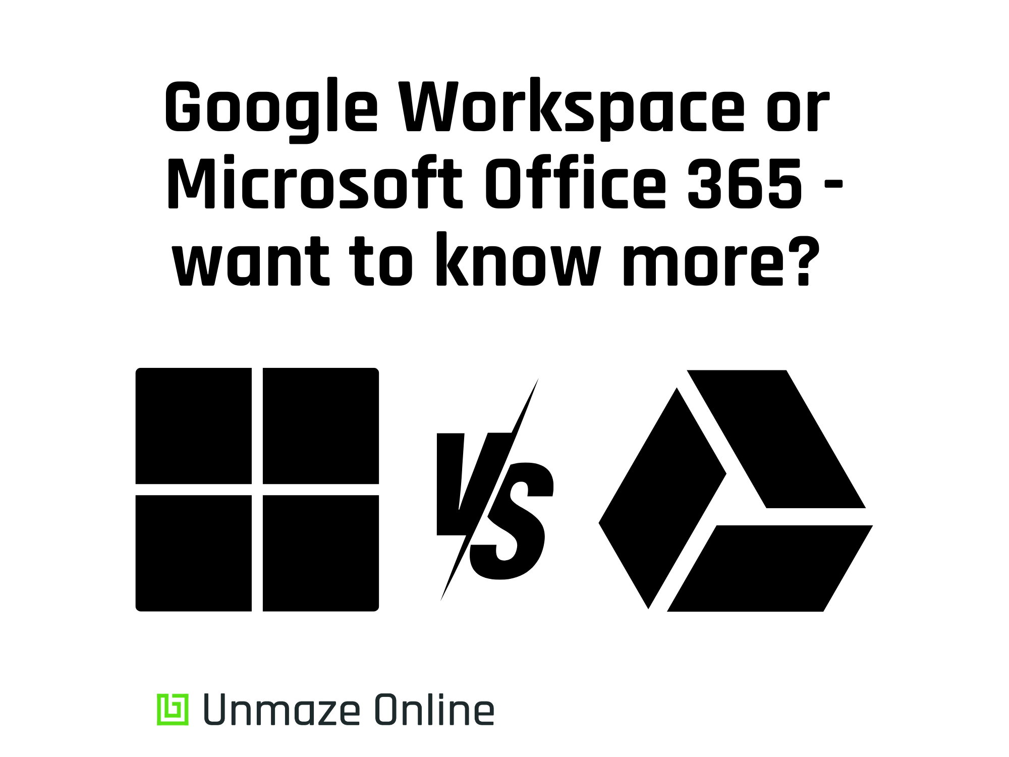 Key Differences between Google Workspace and Microsoft Office 365
