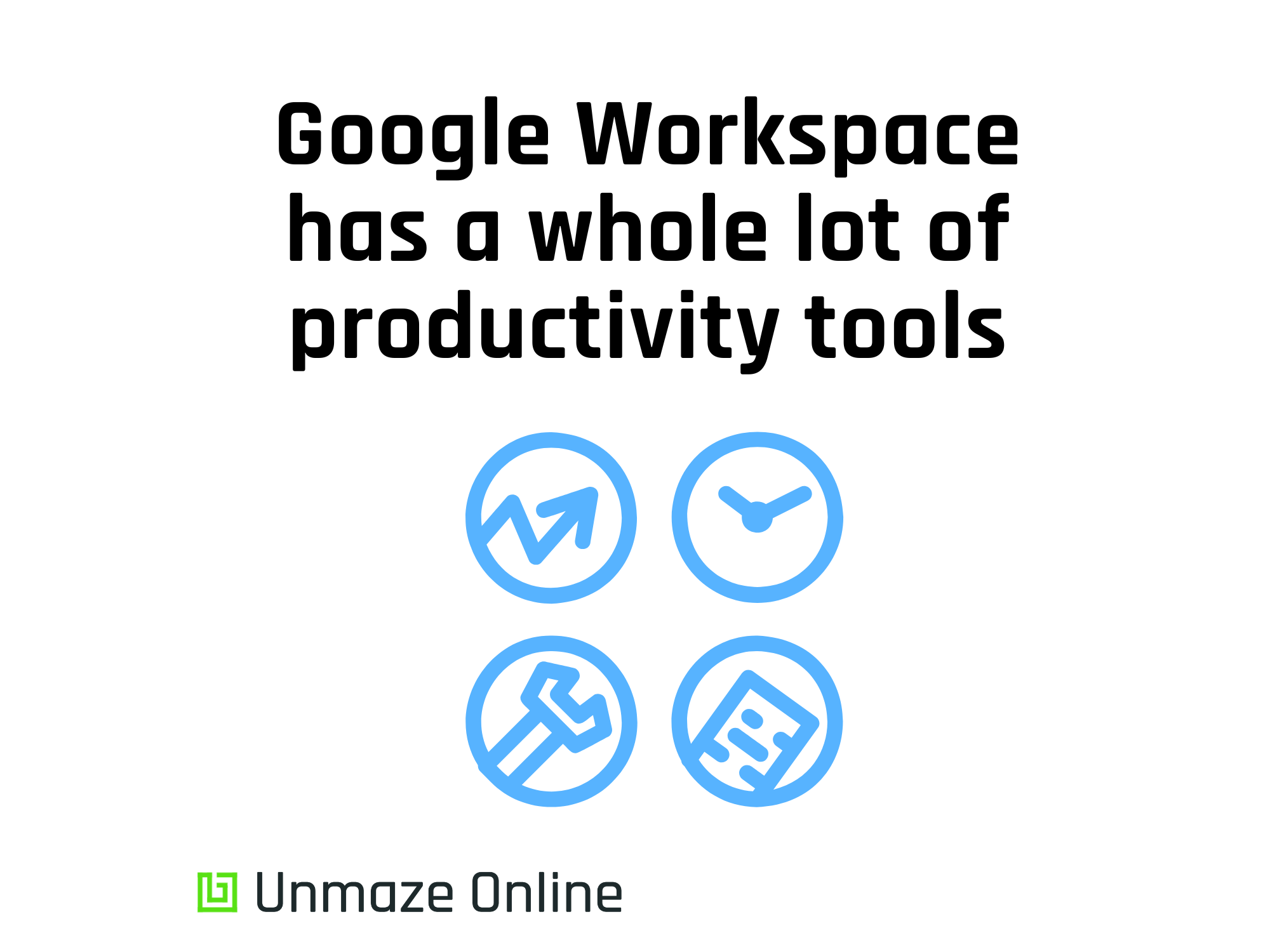 Google Workspace and its many different online features