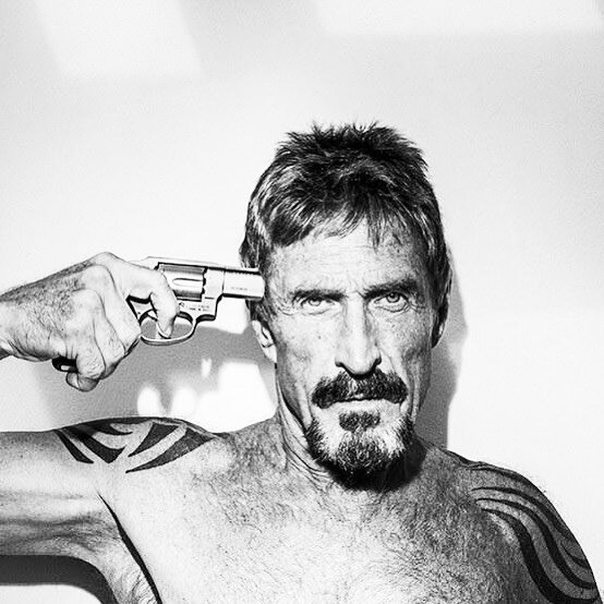 Practice responsible internet surfing cuz today we&rsquo;re talkin about the wild and at times very macabre life of John McAfee. Out now wherever you get podcasts.
.
.
.
.
.
.
.
.
.
#johnmcafee #truecrime #mystery #mondaymorningmacabre #podcast