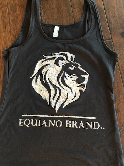 Black Female EB Logo Tank