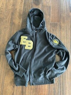 Zip Letterman Hoodie