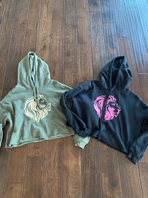 Women's Crop Big Logo Hoodie