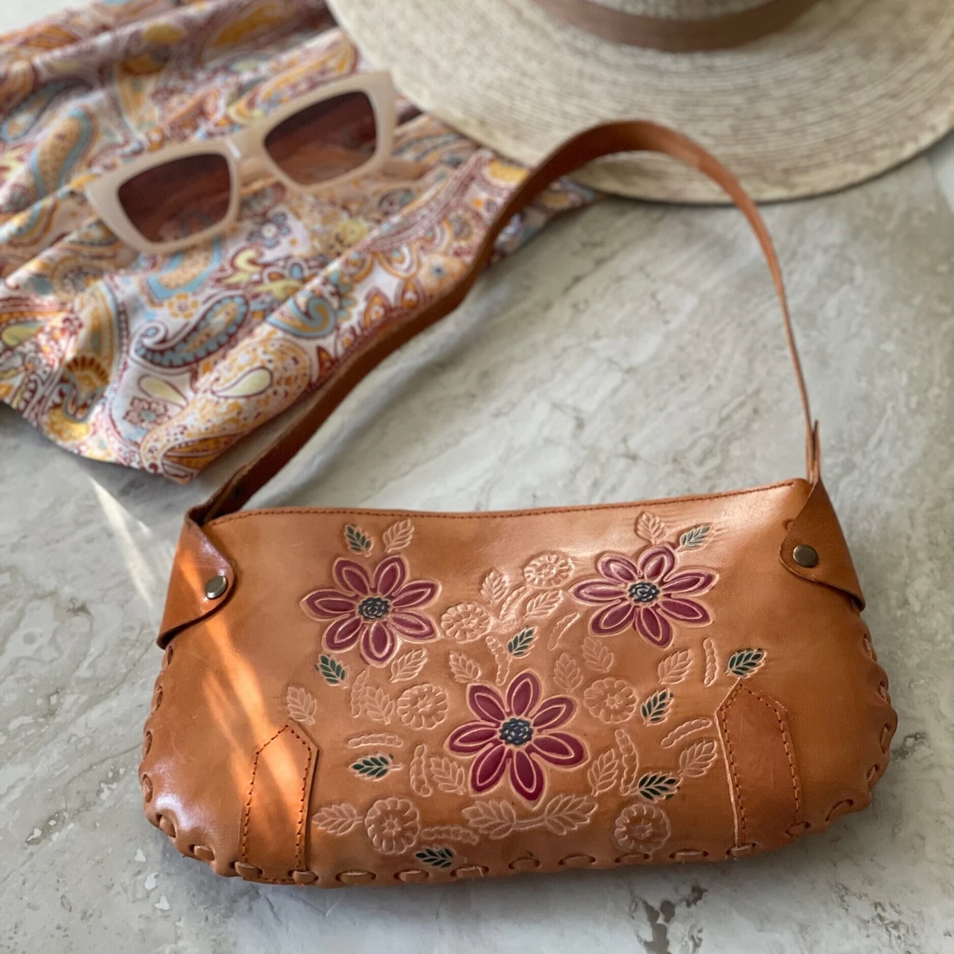 Leather Mini Bag — Etnyko