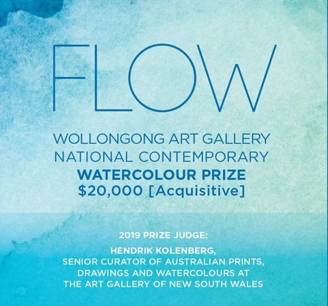 FLOW Wollongong Art Gallery's National Contemporary Watercolour Prize